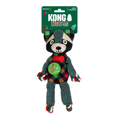 KONG Holiday Floppy Knots Dapper Assorted Small/Medium